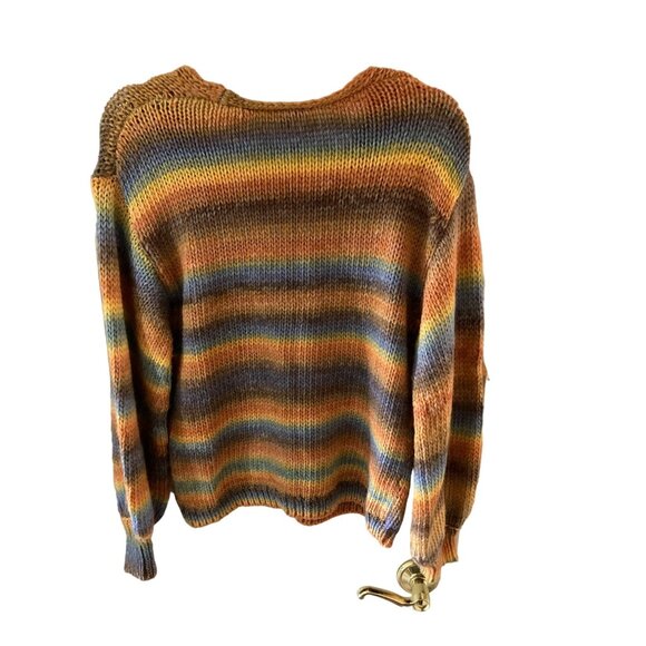 NWT VINCE CAMUTO WOMENS V-NECK LONG SLEEVE STR CITRUS SPICE Small - Picture 5 of 7